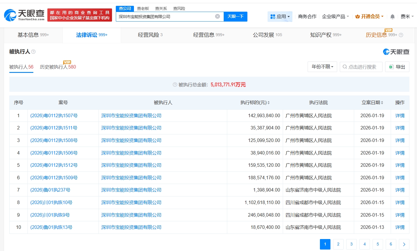 姚振华等被执行6.9亿 实业投资的风险警钟与反思